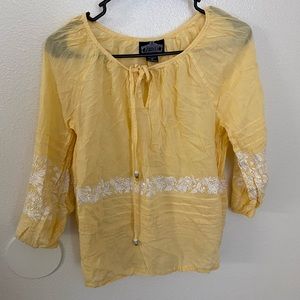 Yellow Blouse